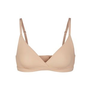 NWT SKIMS Crossover Bralette, Size M, Clay